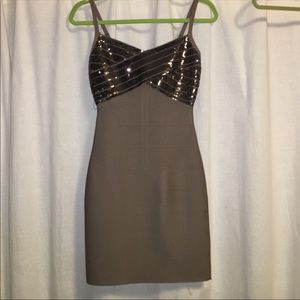 Tan Guess dress